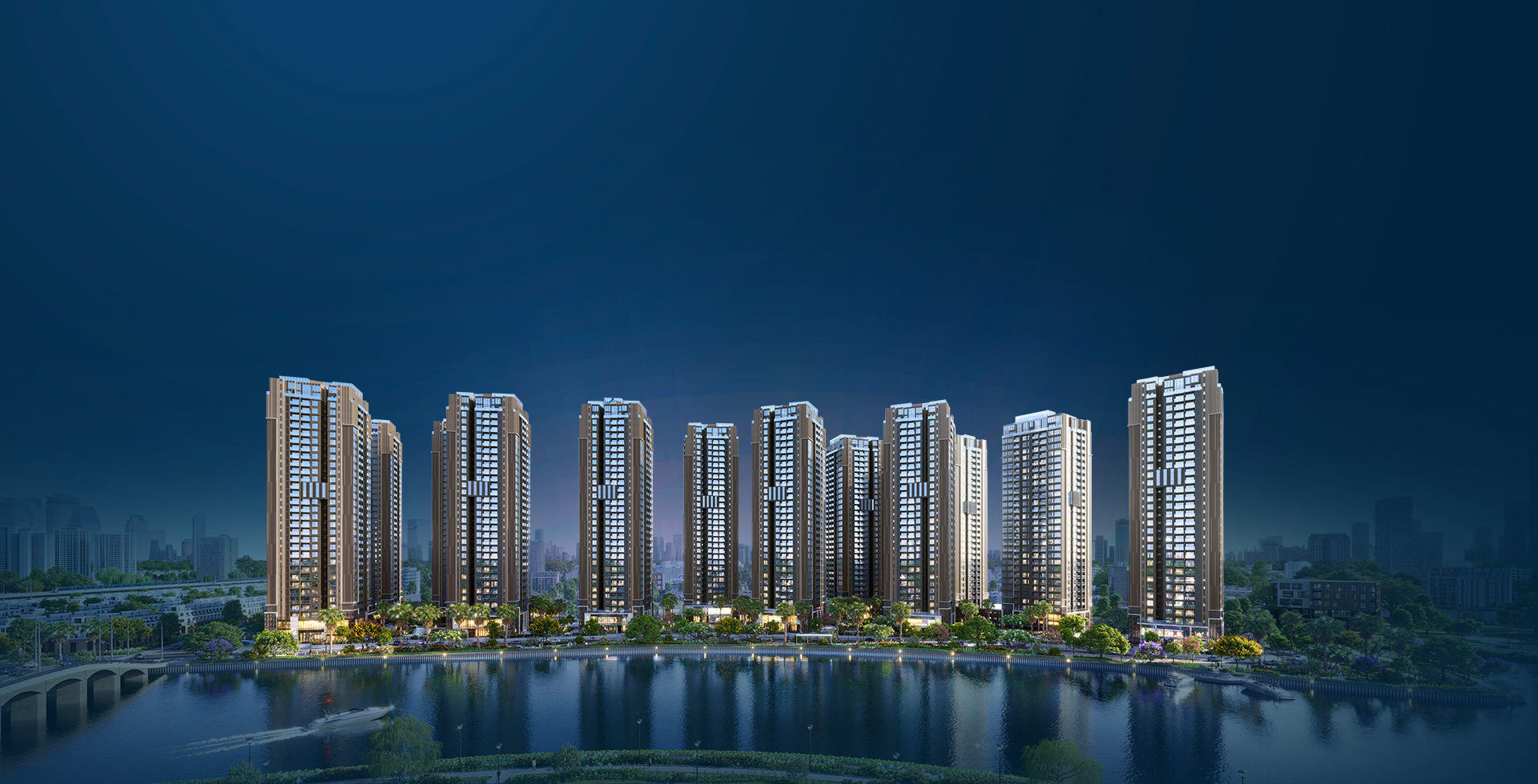 Phối cảnh tổng quan dự án The Privé Nam Rạch Chiếc